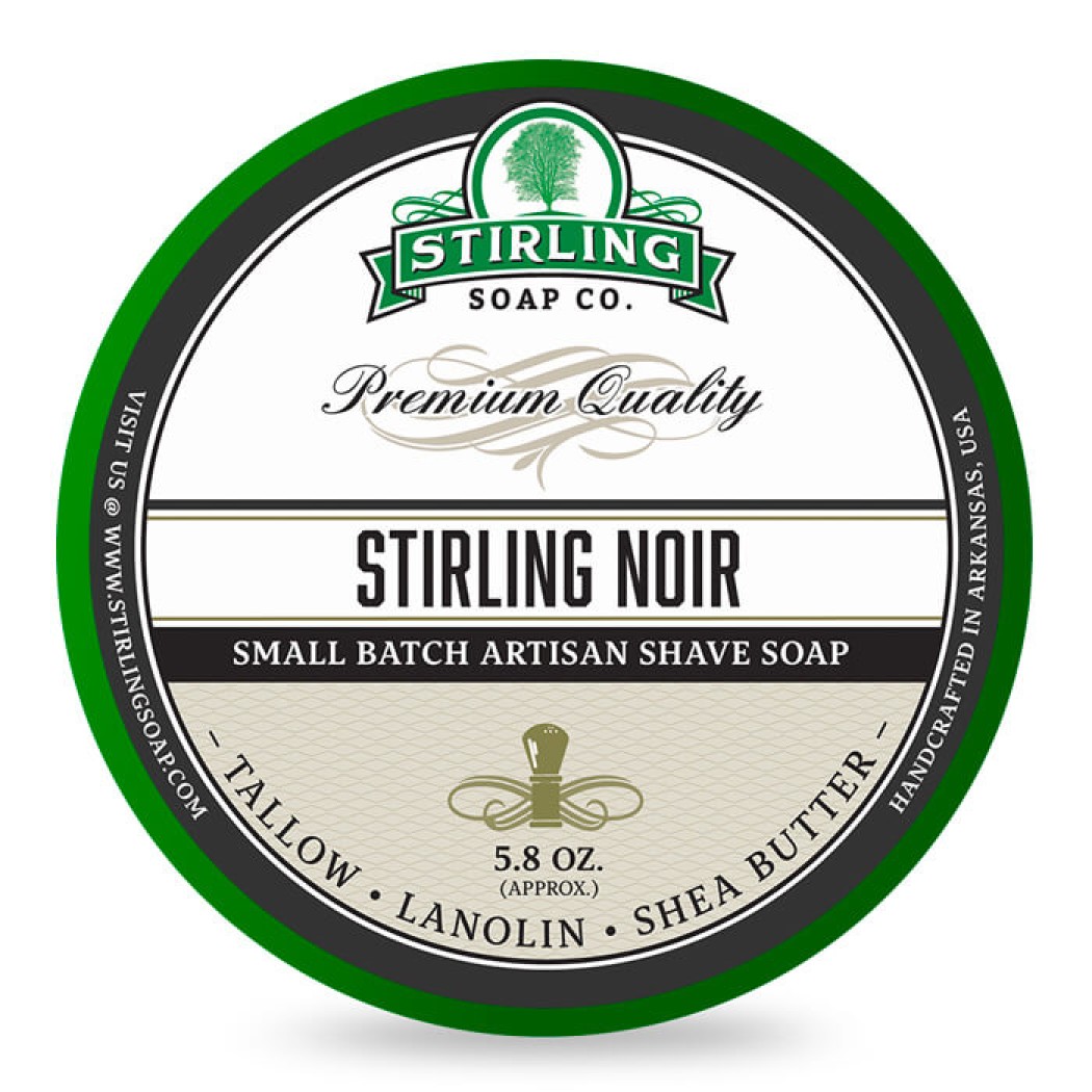 Stirling Soap Company σαπούνι ξυρίσματος Stirling Noir 170ml