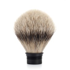 Replacement shaving brushhead from MÜHLE, silvertip badger, for STYLO/PURIST/KOSMO series 