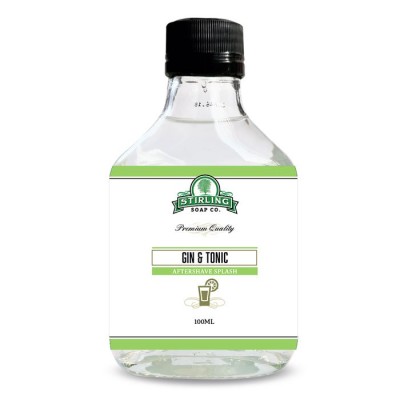 Stirling Soap Company Λοσιόν μετά το ξύρισμα Stirling Gin & Tonic on the rocks 100ml