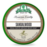 Sapun de barbierit Stirling Soap Company Sandalwood 170ml