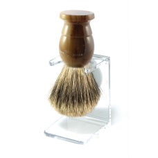 Edwin Jagger Light Horn Best Badger Shaving Brush With Stand