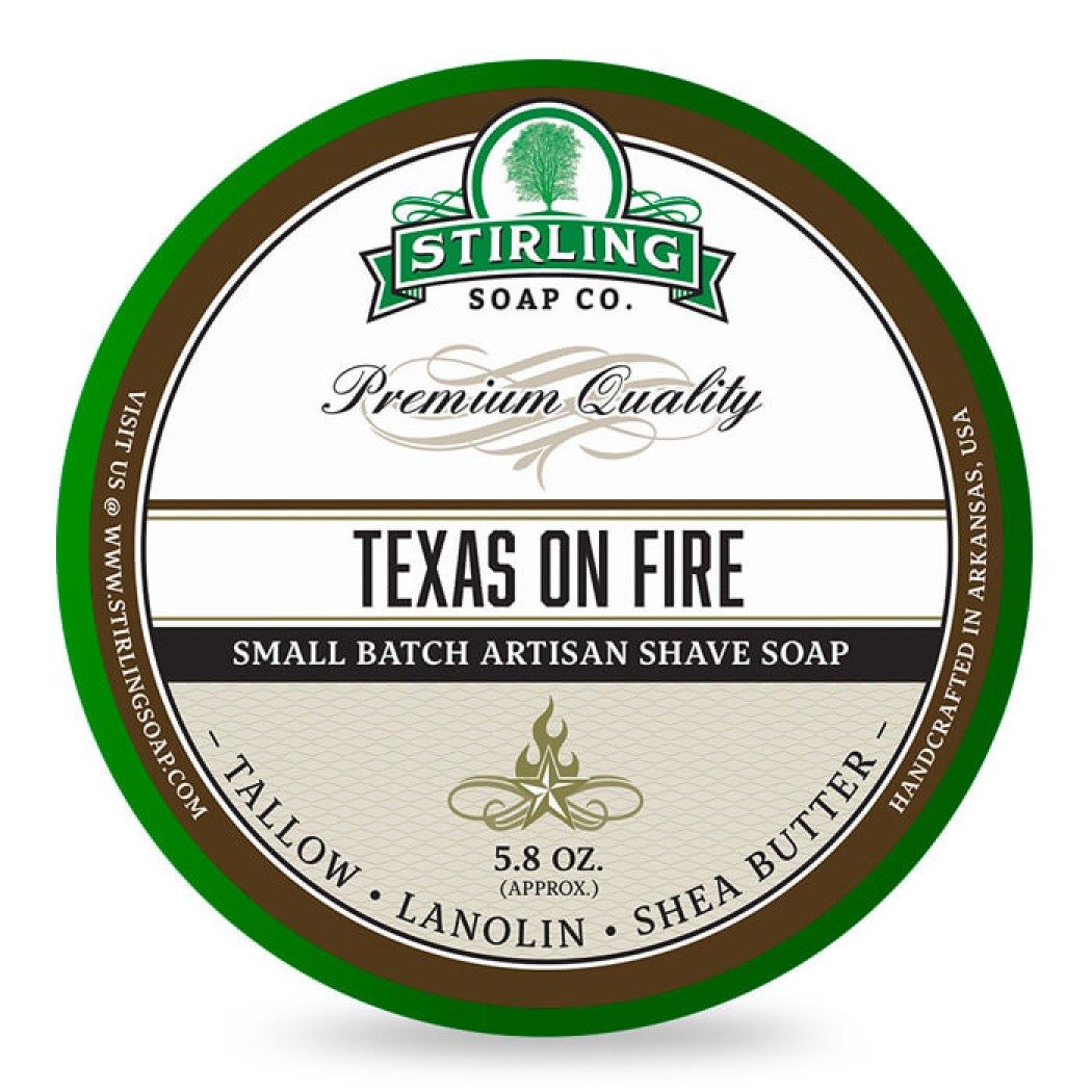 Сапун за бръснене Stirling Texas on Fire 170ml 