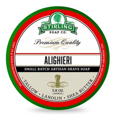Stirling Soap Company shaving soap Alighieri 170ml