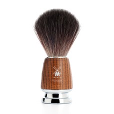 Shaving brush from MÜHLE, Black Fibre, handle material steamed ash 