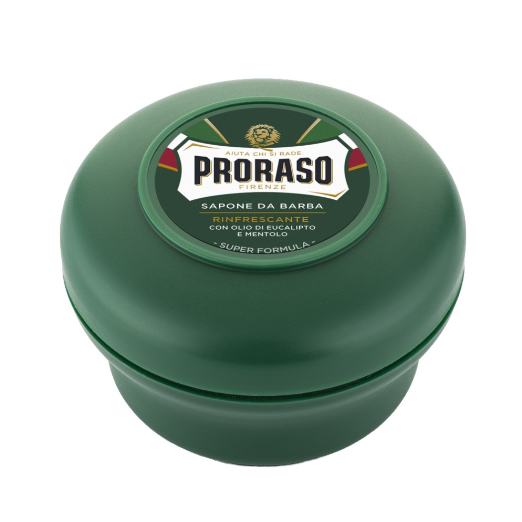 Сапун за бръснене в купа Proraso GREEN за нормална кожа