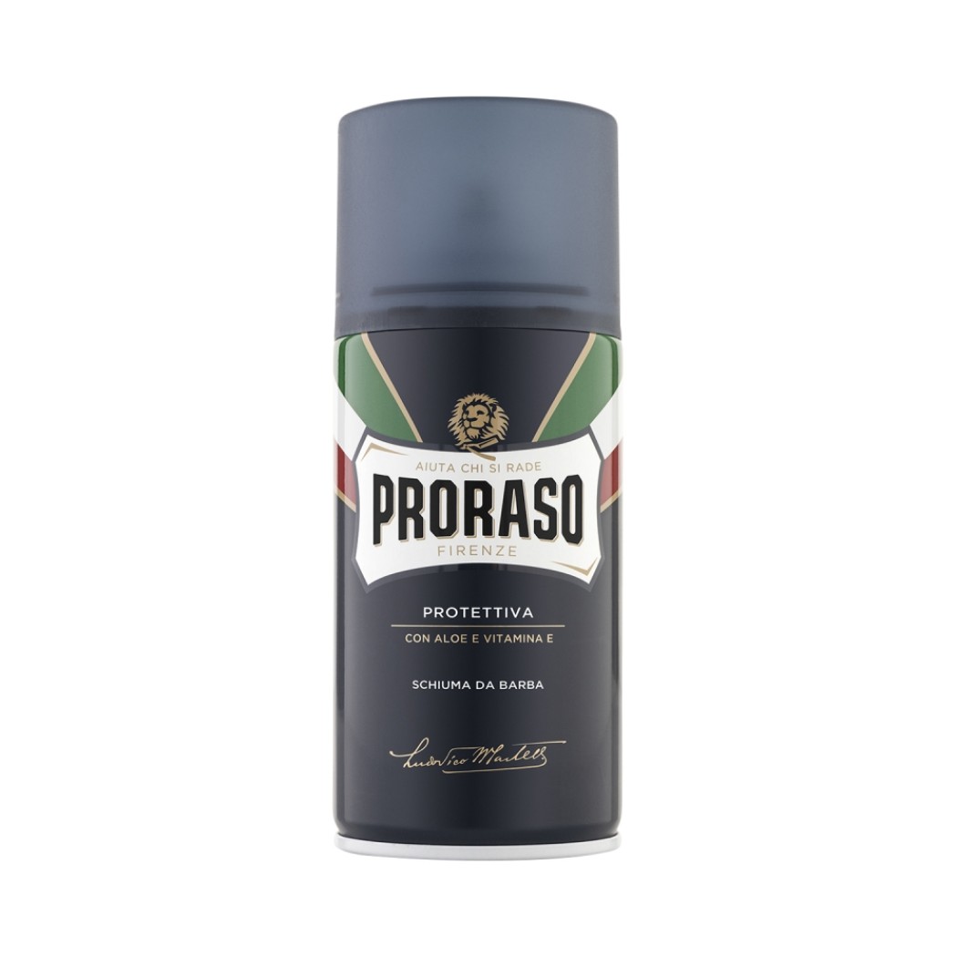 Пяна за бръснене Proraso BLUE 300ml за защита и хидратация на кожата