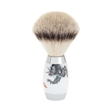 MÜHLE shaving brush, Silvertip Fibre®, handle material Meissen Porcelain, EDITION