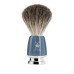 MÜHLE Shaving set, pure badger, with Gillette® Fusion™, handle material made of high-grade resin petrol 