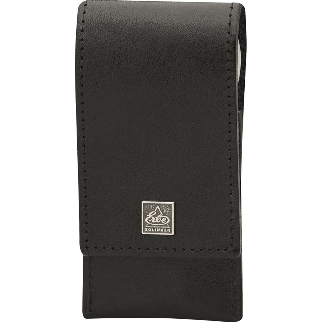 Комплект за маникюр Erbe black Mamba естествена кожа  Комплект за маникюр Erbe black Mamba естествена кожа