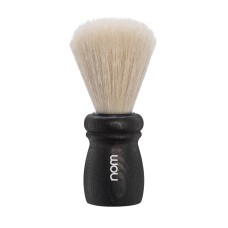 ALFRED shaving brush, long natural bristle, handle material Black Ash 