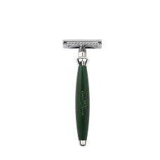 Edwin Jagger Green Bulbous DE Safety Razor