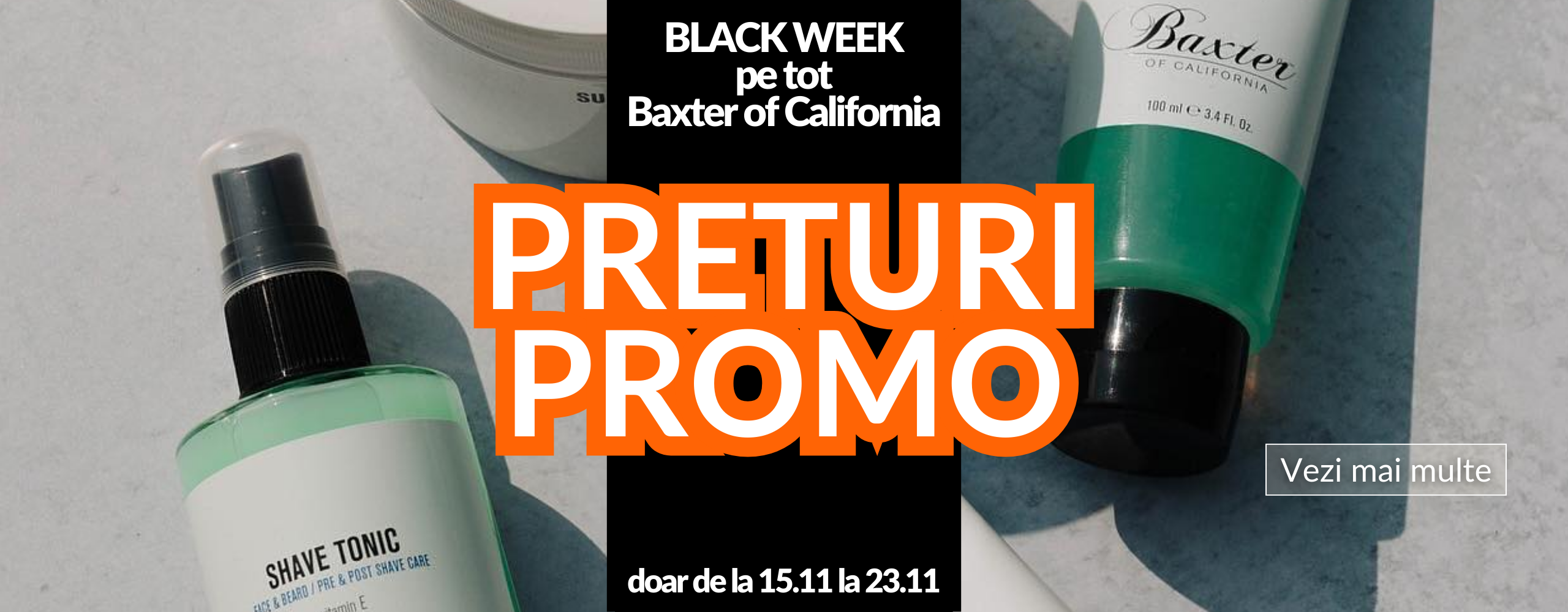 Baxter of California Black week