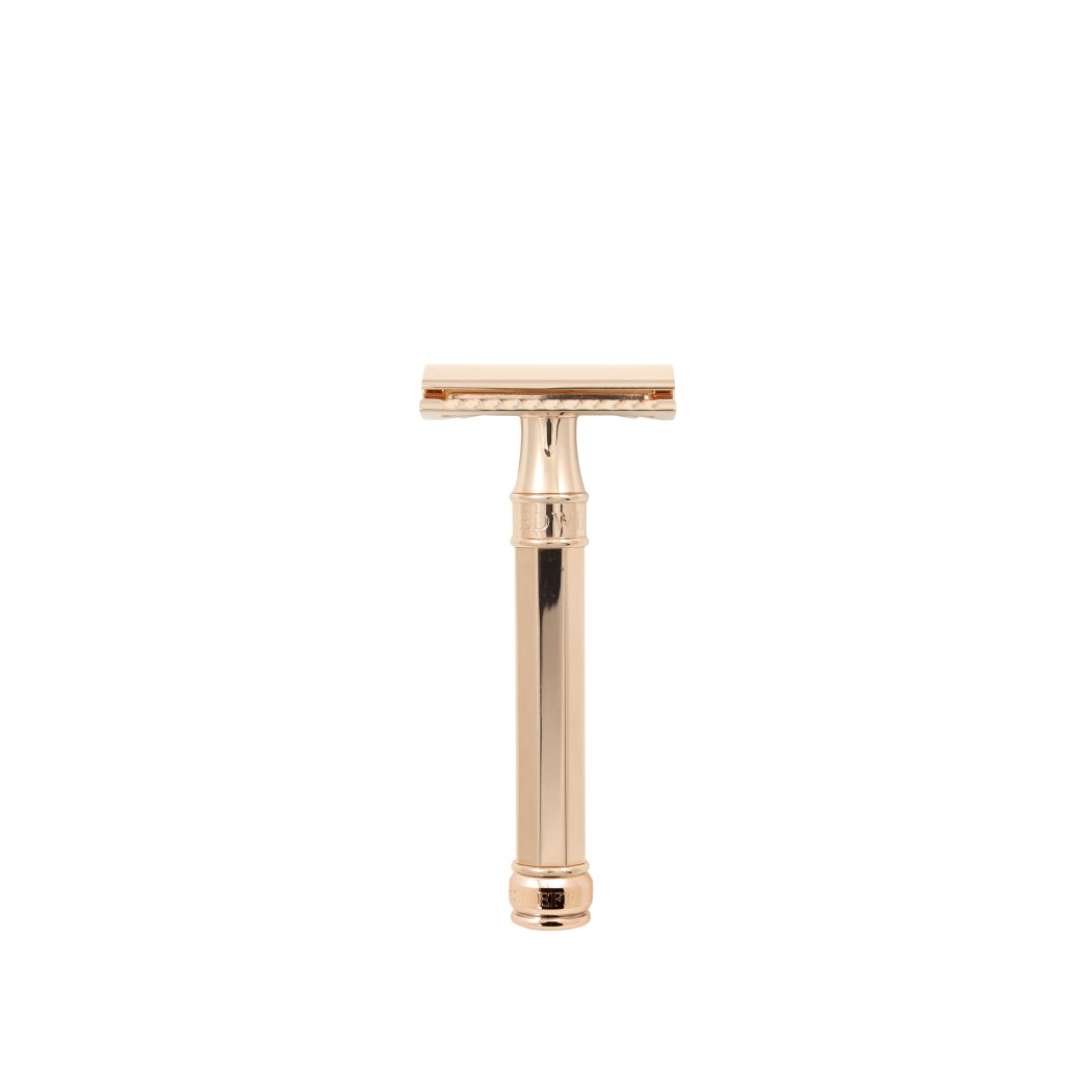 Edwin Jagger Octagonal Rose Gold DE Safety ξυράφι 