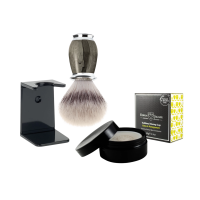 GIFT SET MÜHLE PURIST 31 H 52 shaving brush, brush holder and soap