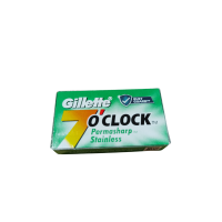 Ножчета за бръснене Gillette 7 o'clock Permasharp Stainless с двойни остриета, 10бр.