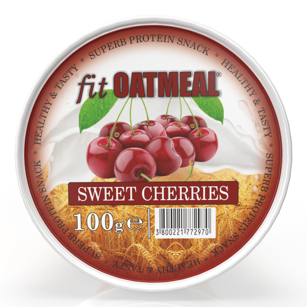 fit OATMEAL Protein - 95g sweet cherries