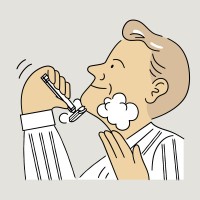 The proper safety razor shave