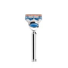 5-blade-razor from MÜHLE, Gillette® Fusion™, handle material metal, chrome-plated 
