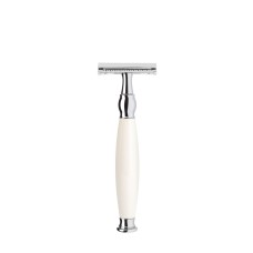 MÜHLE Safety razor, closed comb, handle material porcelain 