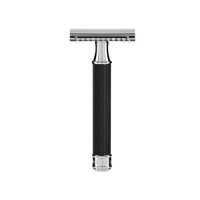 MÜHLE Safety razor, closed comb, handle material metal, black 