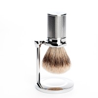 Stand for classic shaving brushes from MÜHLE, chrome-plated 