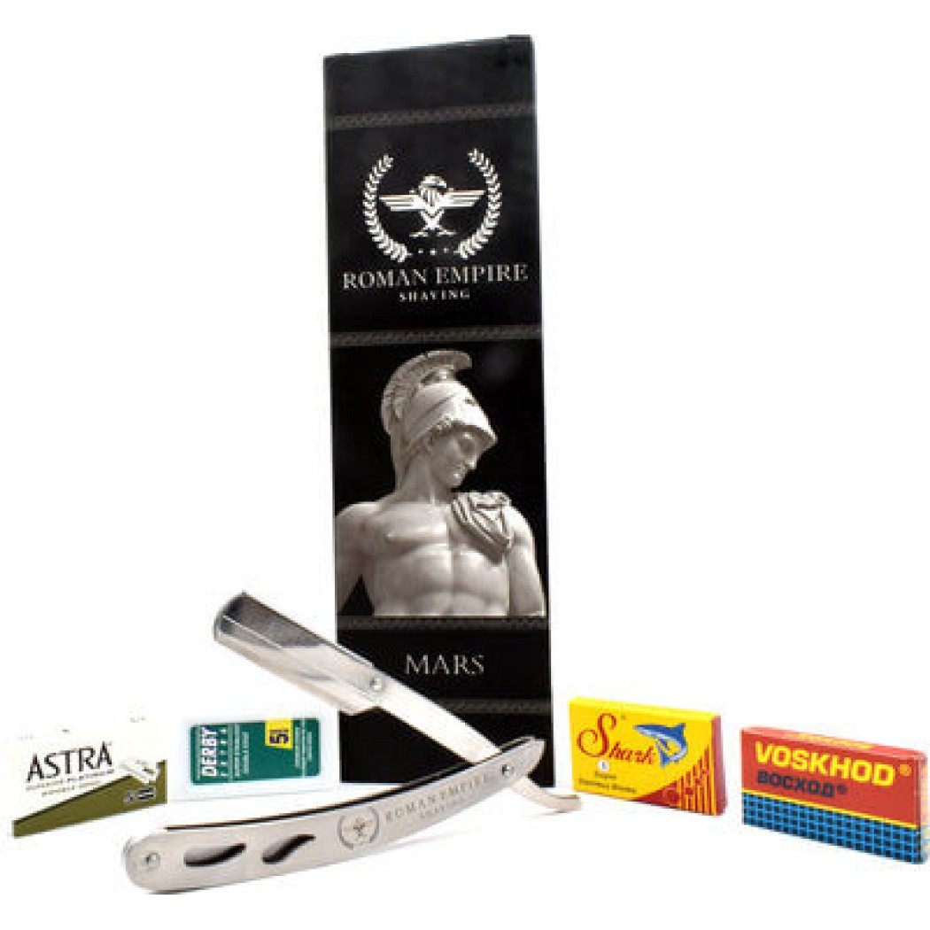 Professional old style razor Roman Empire Shaving Mars Shavette