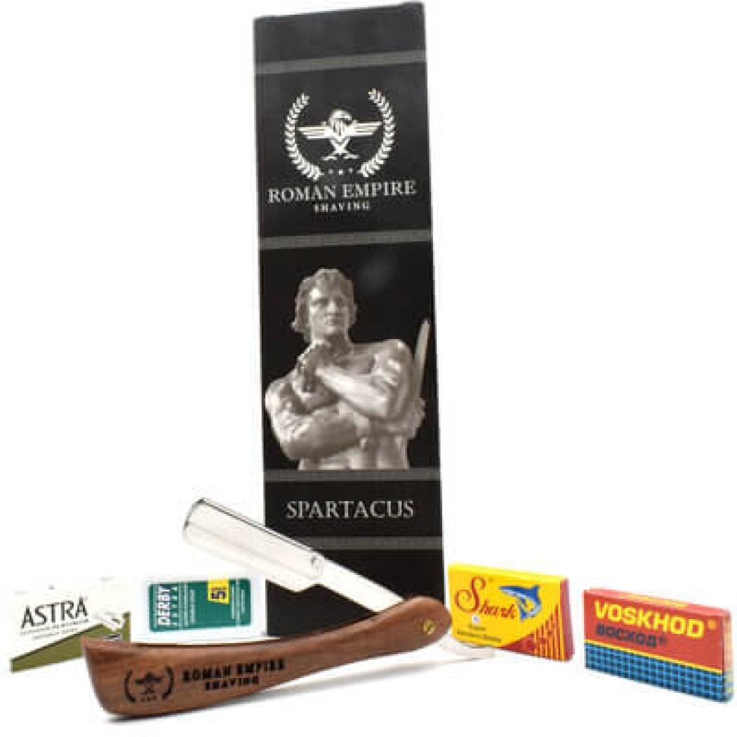 Professional old style razor Roman Empire Shaving Spartacus Shavette