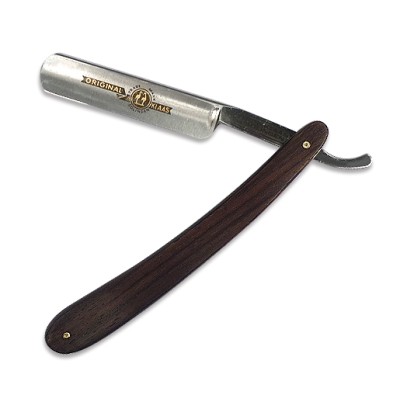 Robert Klaas straight razor with rosewood handle