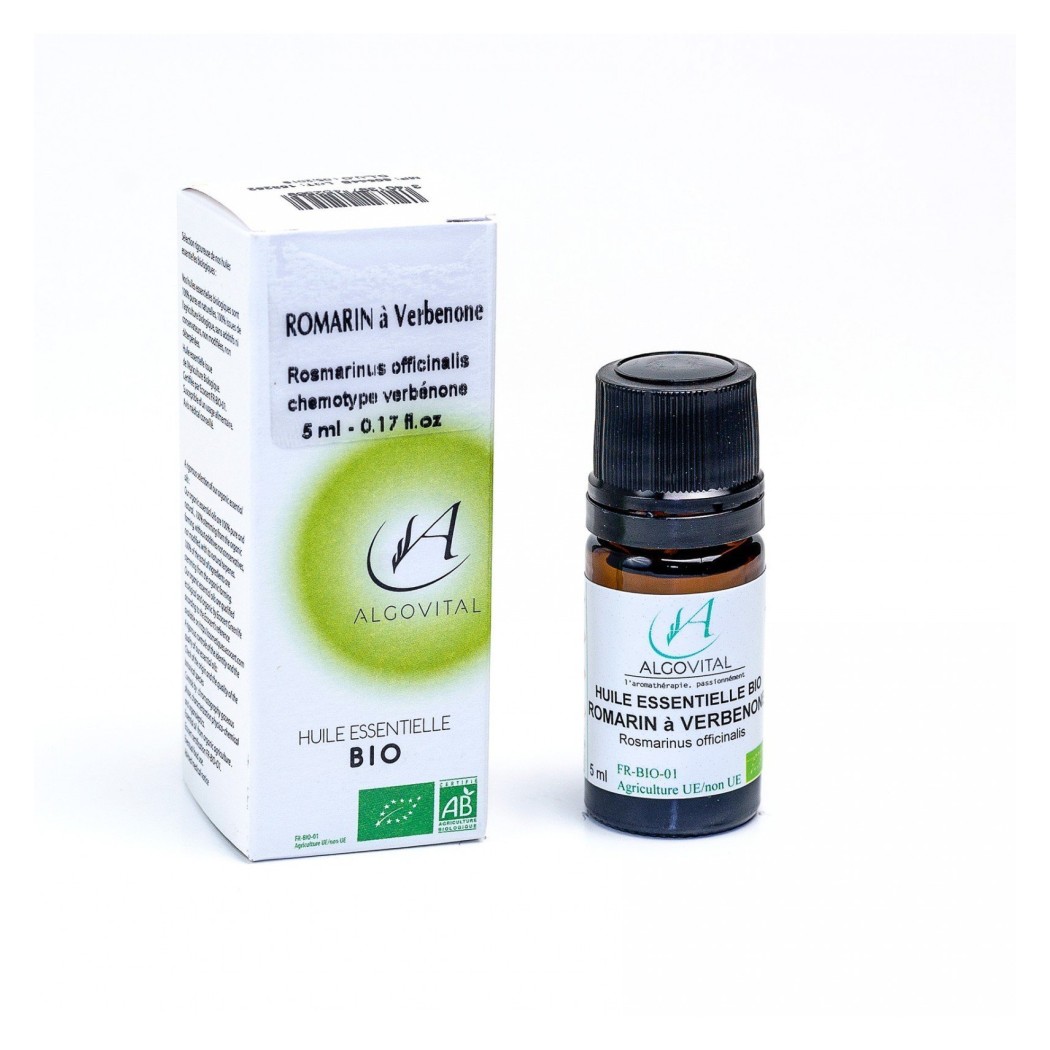 Bio essential oil Rosemary verbenone Algovital 5 ml