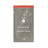 Shaving cream MÜHLE with Grapefruit/Mint - sample 3ml