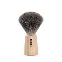 THEO shaving brush, pure badger, handle material Pure Ash 
