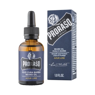 Масло за брада Proraso Azur Lime 30 ml за дълга и гъста брада