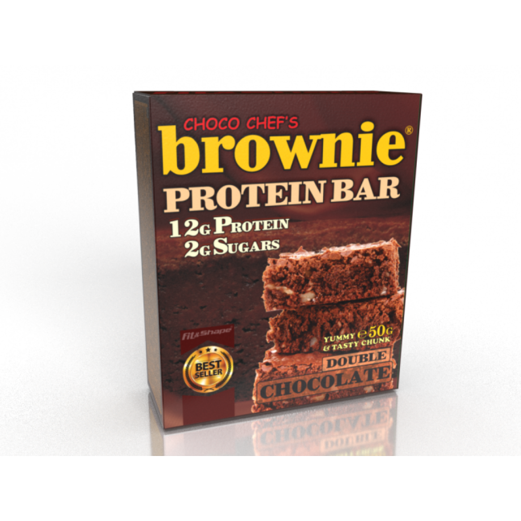 BROWNIE ® PROTEIN BAR (Double Chocolate) - 50g