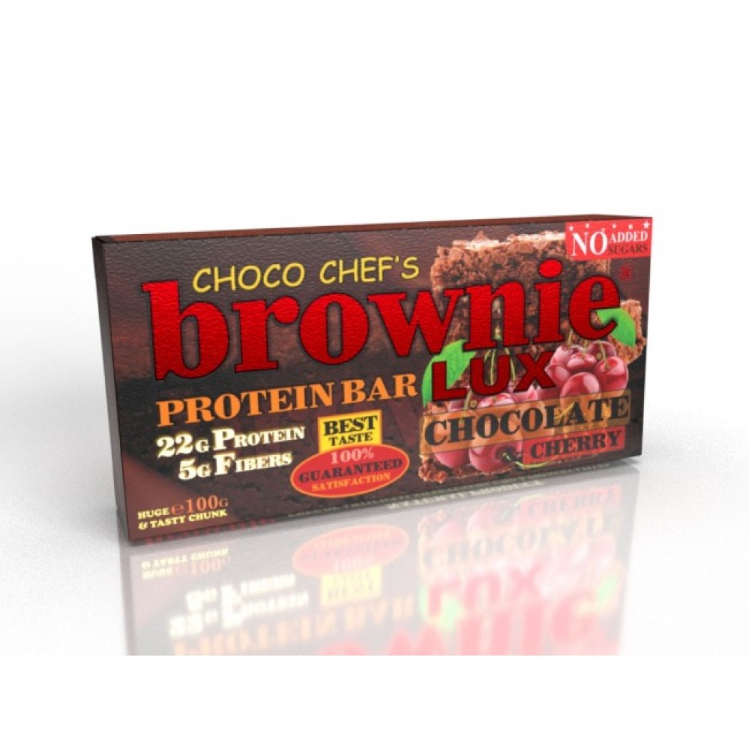 BROWNIE LUX ® PRO BAR - 100g cherry