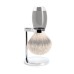 Chrome brush holder from MÜHLE for exclusive shaving of Edition 1, 2 and 3 