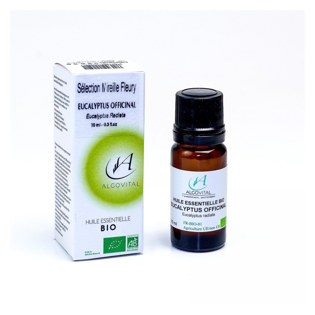 Bio essential oil Eucalyptus radiata Algovital 10 ml