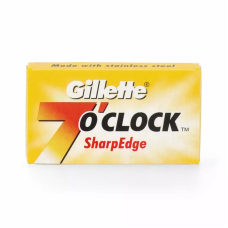 5 blades Gillette 7 o\'clock SharpEdge for safety razors 