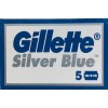 Ножчета за бръснене Gillette Silver Blue с двойни остриета, 5бр.