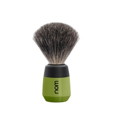 MAX shaving brush, pure badger, handle material plastic Olive 