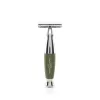 Класическа самобръсначка Edwin Jagger Green & Chrome R368CRSR