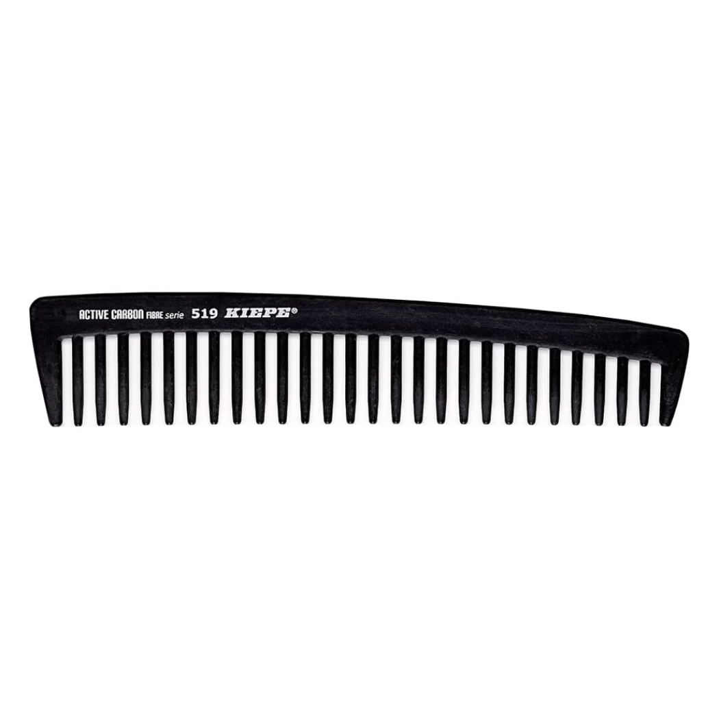 Pieptene Kiepe activ din fibră de carbon seria 519 185x38mm
