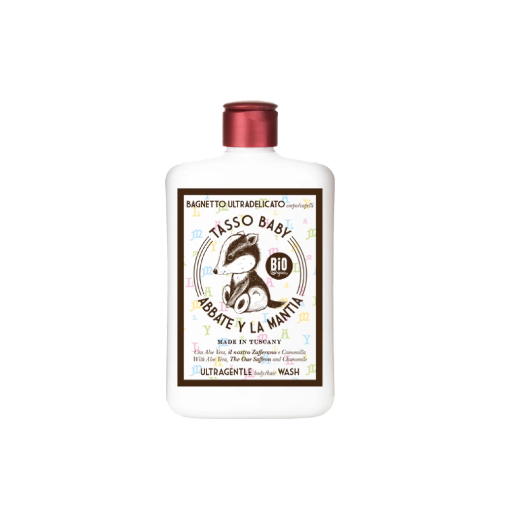 Бебешки душ гел и шампоан Abbate Y La Mantia Ultra Gentle 400ml 