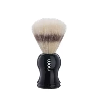 GUSTAV shaving brush, pure bristle, handle material plastic Black 