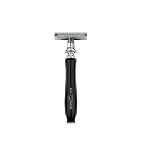 Edwin Jagger Chatsworth Imitație Ebony DE Razor de siguranță și lame cu pene