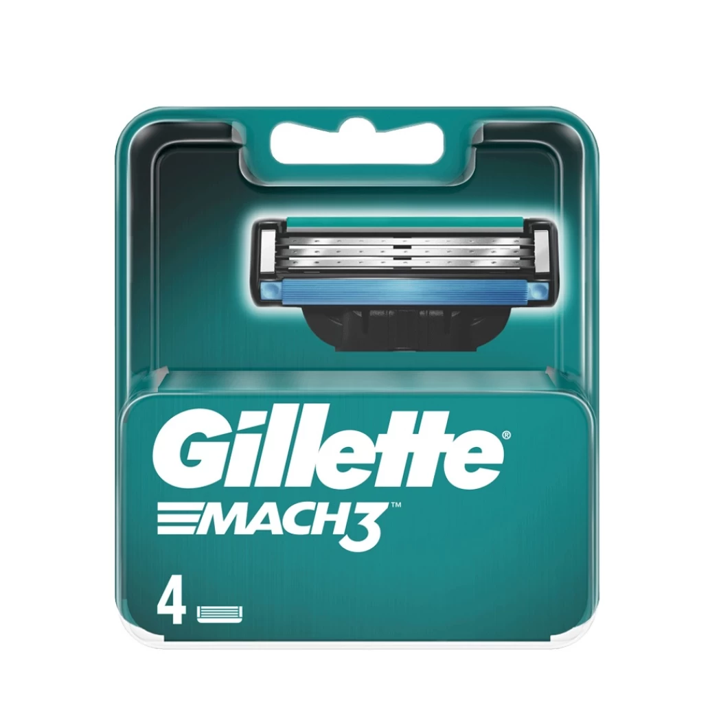 4 lame pentru aparatele de ras Gillette® Mach3 de la MÜHLE 