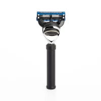 Ξυράφι 5 λεπίδων από την MÜHLE, Gillette® Fusion™, λαβή από ανοδιωμένο αλουμίνιο 