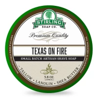 Stirling Soap Company σαπούνι ξυρίσματος Stirling Texas on Fire 170ml